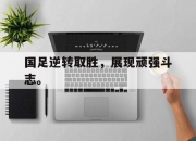 开元官网-国足逆转取胜，展现顽强斗志。